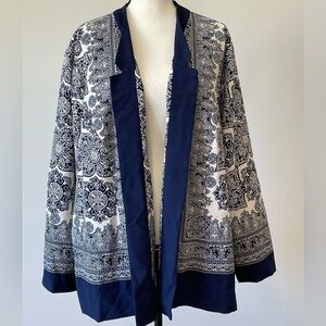 Catherines size 3X 26/28W open front blazer office career party date plus size